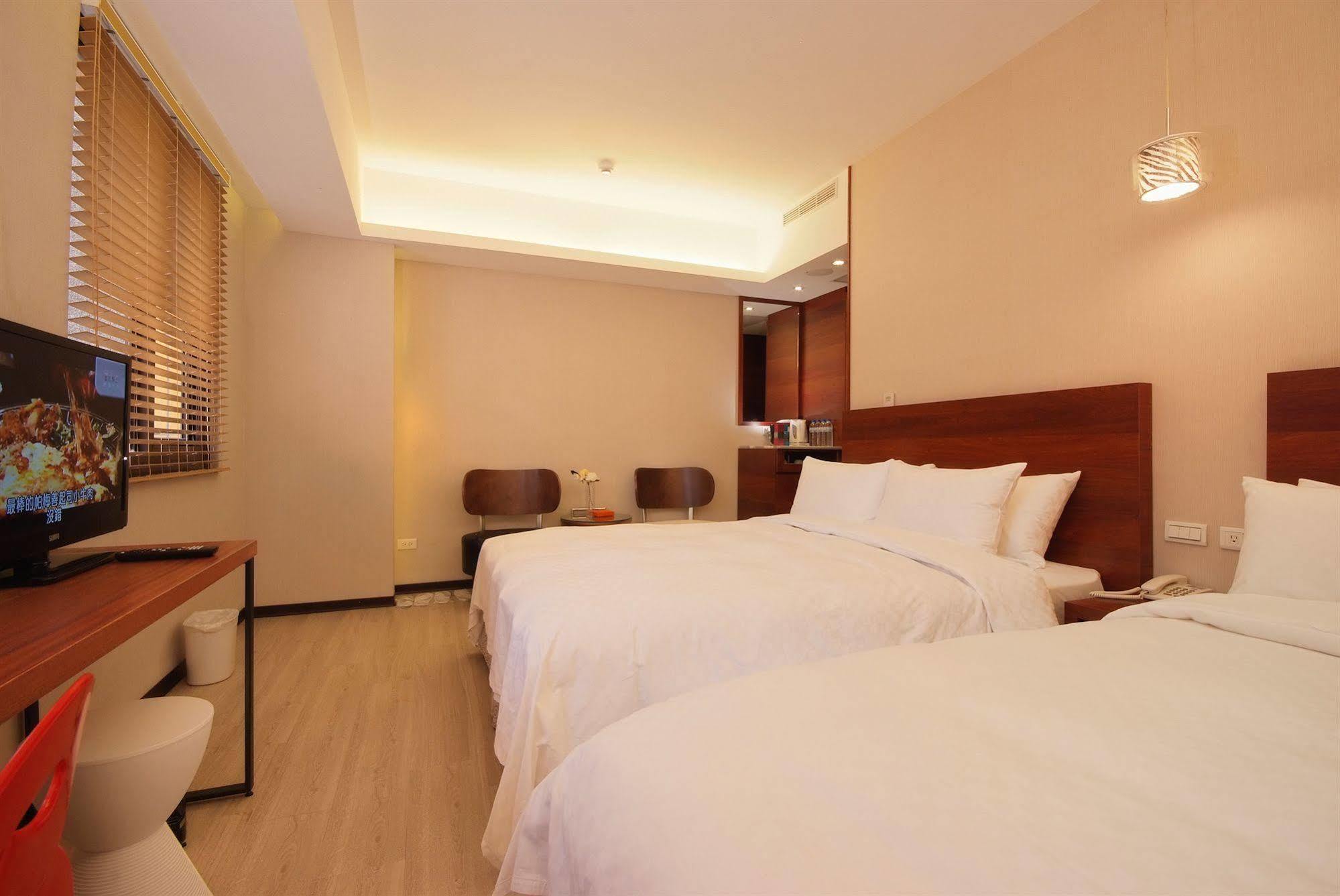 Lan Ting Business Inn Taipéi Exterior foto