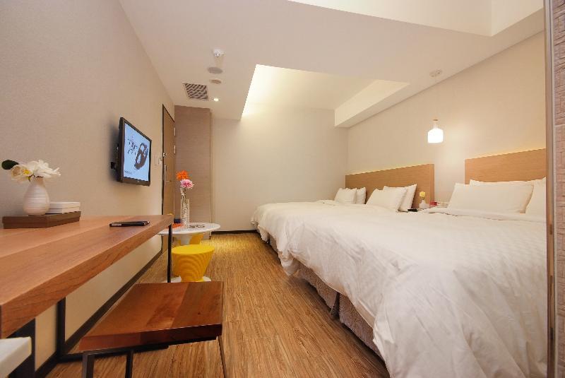 Lan Ting Business Inn Taipéi Exterior foto